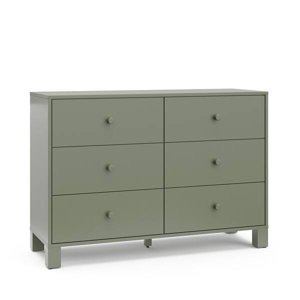 Storkcraft California 6 Drawer Dresser - GREENGUARD Gold Certified,  Interlocking Drawer System - Bed Bath & Beyond - 40339734