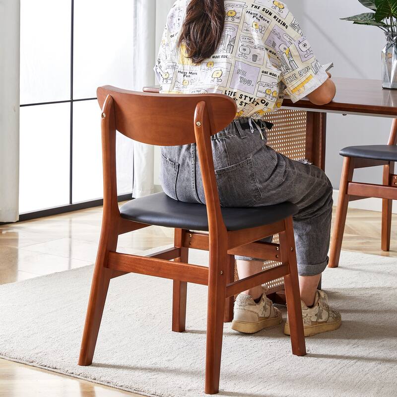 Stylish and durable solid wood dining chair