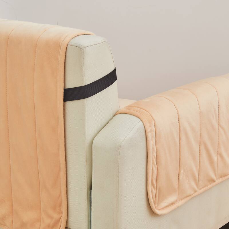 Velvet Recliner Cover Pet Furniture Protector