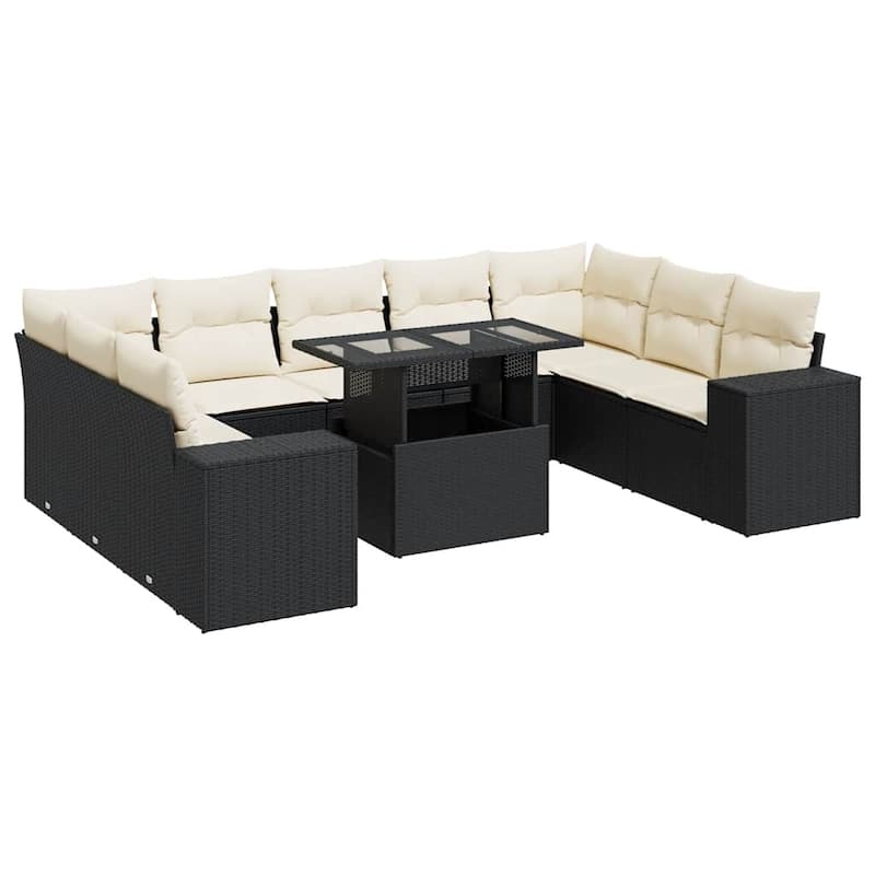 vidaXL Garden Sofa Set - 21.7 x 39.4 x 28.7