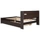 preview thumbnail 41 of 64, Wood Storage Bed with Trundle,Bookcase