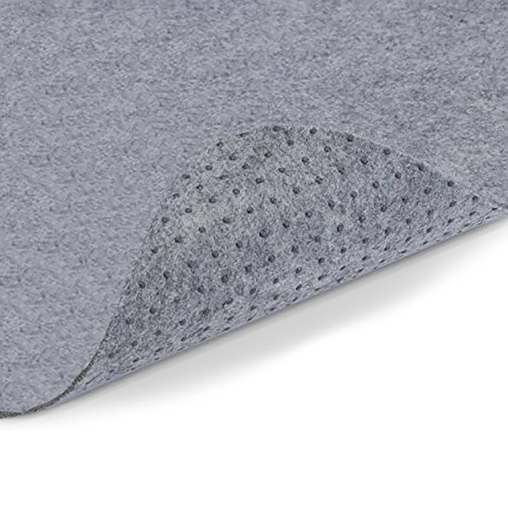 Nonslip Grey Noise Reducing Carpet Mat Rug Pad for Hard Floors On