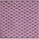 preview thumbnail 30 of 101, SAFAVIEH Handmade Chatham Carlota Modern Moroccan Wool Rug 7' Square - Purple/Ivory - Square