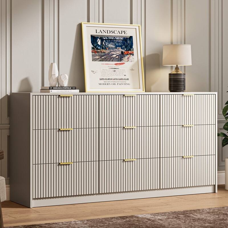 9-Drawer Dresser 63" W