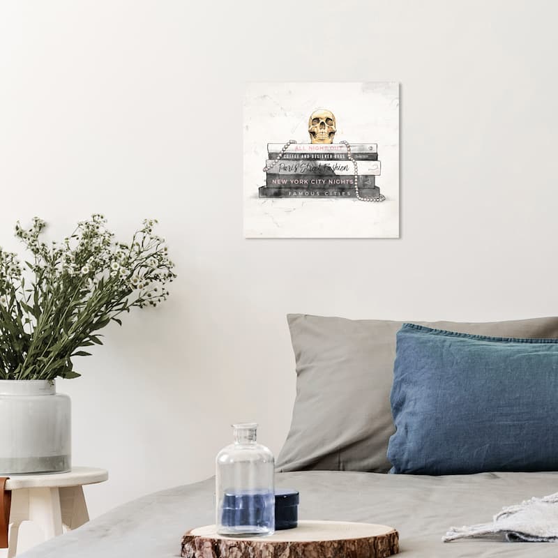 Wynwood Studio Canvas Fashion and Glam Paris Street Fashion White and Glam Wall Art Canvas Print - 12 x 12