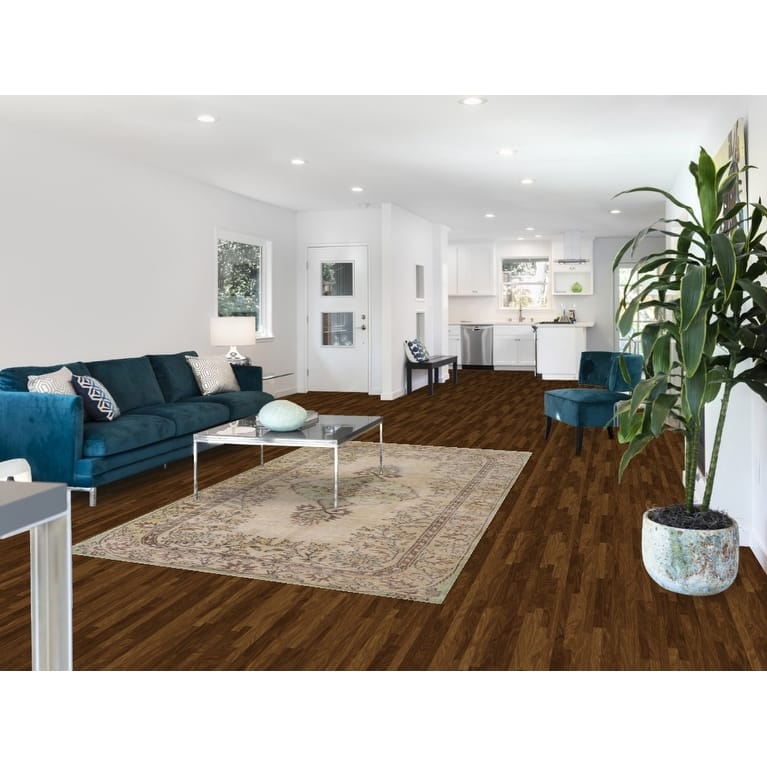 Distressed Anatolian Turkish Vintage Area Rug Handmade Wool Carpet - 5'1"x 8'6"