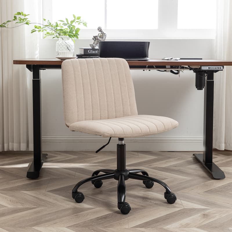 Roundhill Furniture Masar Fabric Swivel Office Chair