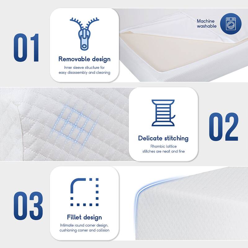 6 in. Gel-Infused Memory Foam Mattress