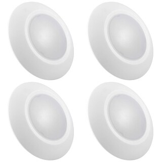 Luxrite 6 Inch LED Disk Light Dimmable, 15W, 1000 Lumens, Surface Mount ...