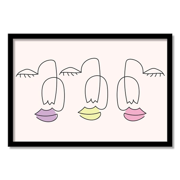 'Joie Contour I' Framed Print Wall Art by ChiChi Décor. Opens flyout.