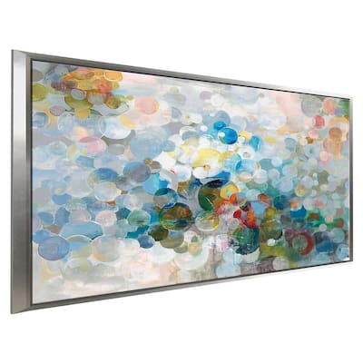 "In the Loop" Print on Floating Canvas