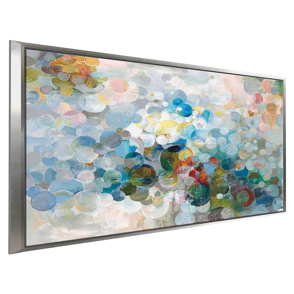 "In the Loop" Print on Floating Canvas