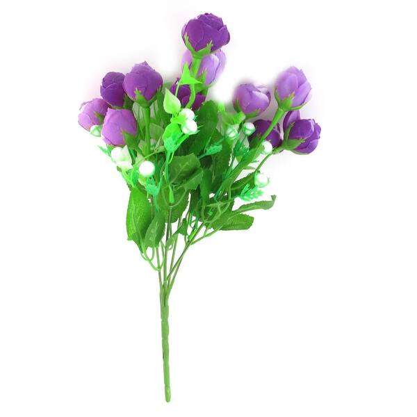 Shop Unique Bargains Artificial Green Leaf Foam Stamen Flower