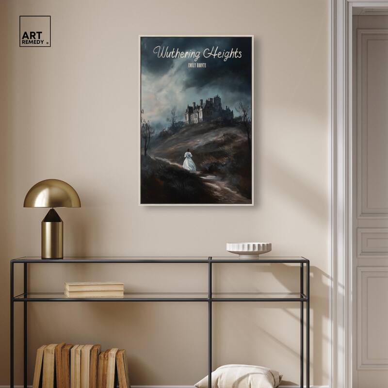 Wuthering Heights Cover Canvas by Art Remedy