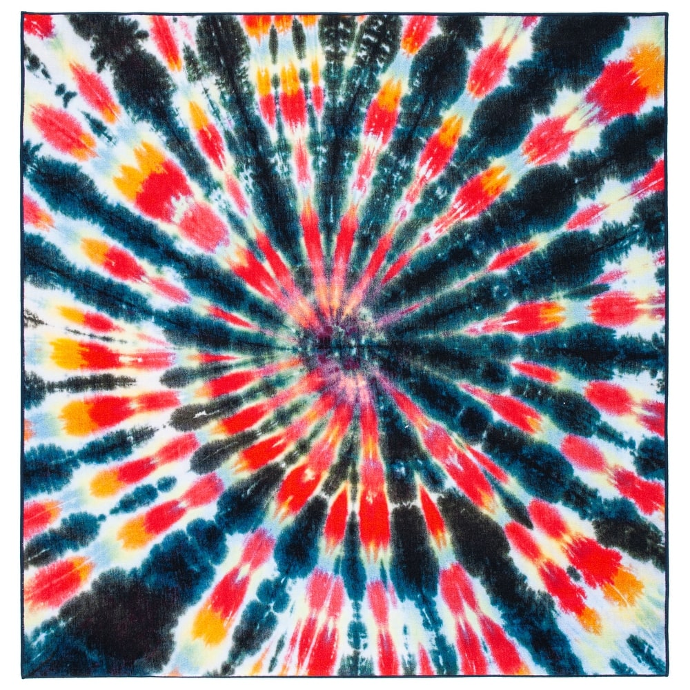 SAFAVIEH Paint Brush Machine Washable Slip Resistant Tawnee Tie