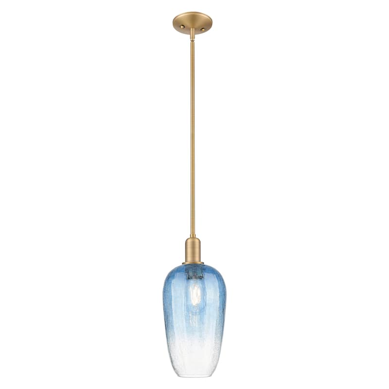 Innovations Lighting Downtown Urban - Brookhaven Flute - 1 Light 7" Stem Hung Mini Pendant