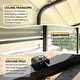 preview thumbnail 4 of 7, Erommy Outdoor Carport with Galvanized Steel Roof - Multi-Use Shelter, Sturdy Metal Carport for Cars, Boats, and Tractors