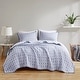 preview thumbnail 17 of 28, Madison Park Raine 3 Piece Reversible Matelasse Coverlet Set