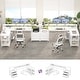 preview thumbnail 4 of 65, Reversible L Shaped Computer Desk with File Drawer & Monitor Stand & Power Outlet & LED Strip, Home Office Desk Corner Desk