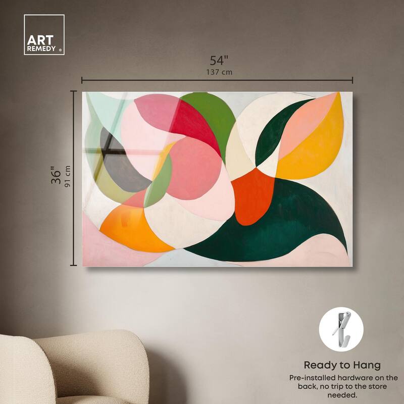 Color Fusion Acrylic by Art Remedy, Ready to Hang