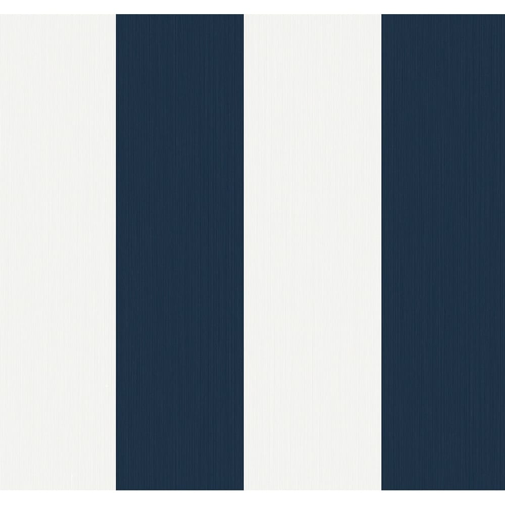 Seabrook Designs Dylan Striped Stringcloth Unpasted Wallpaper