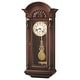 preview thumbnail 1 of 0, Howard Miller Jennison Grandfather Clock Style Chiming Wall Clock with Pendulum, Vintage, Old World, Classic Design