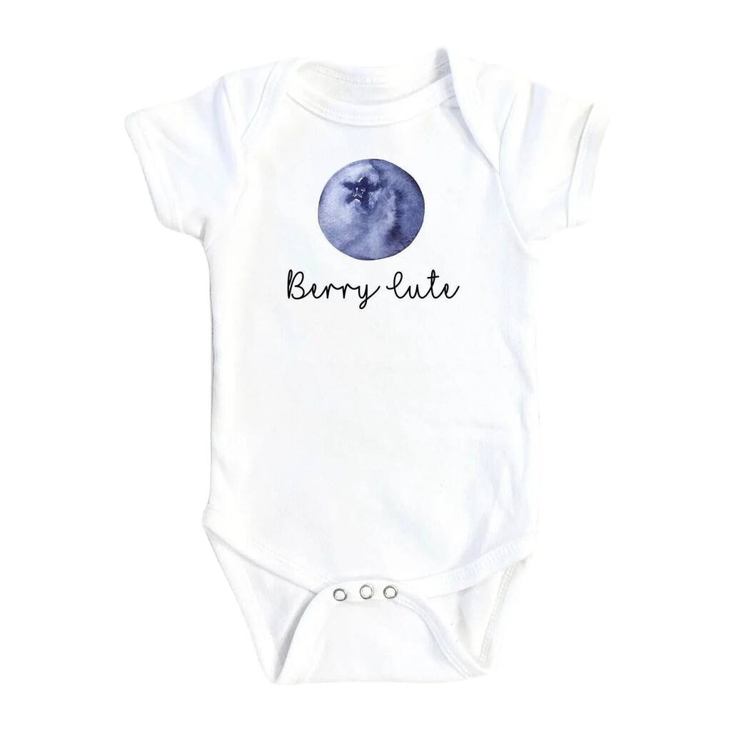 Berry Cute - Baby Boy Girl Clothes Infant Bodysuit Funny Cute Newborn