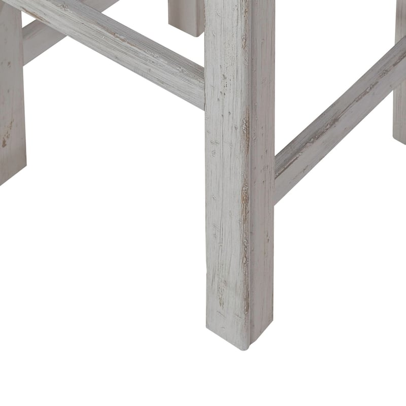 Liberty Furniture River Place Console Stool - Width 16" x Depth 16"x Height 24"