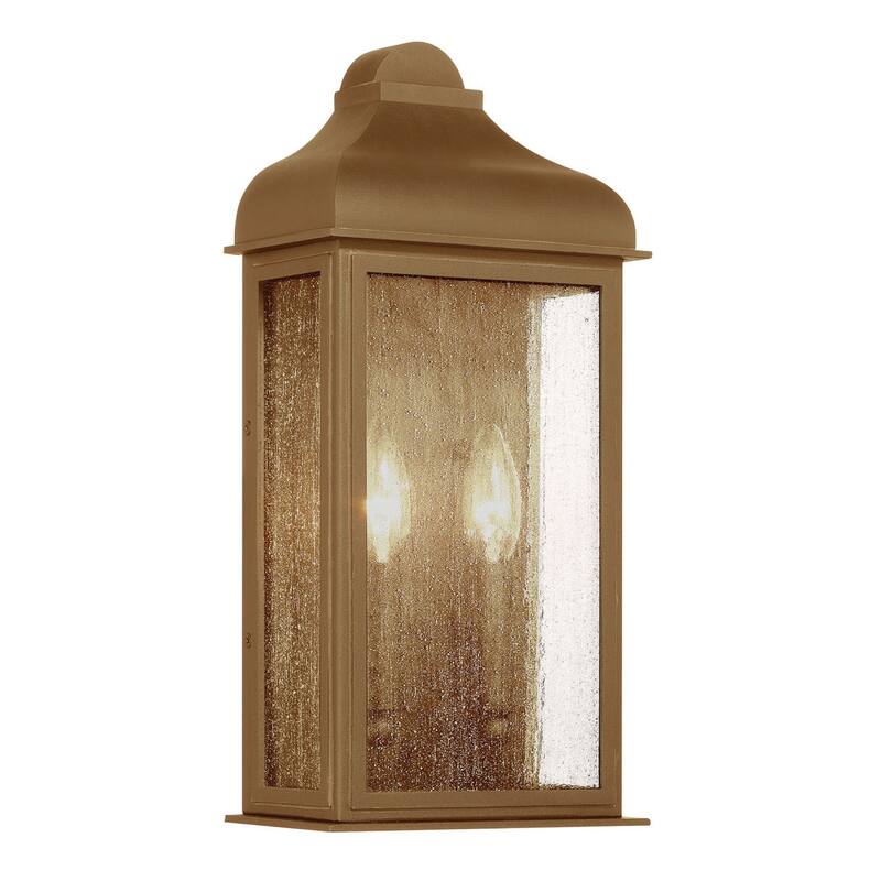 Artcraft Madrid Outdoor Wall Sconce - Clear Glass Shade