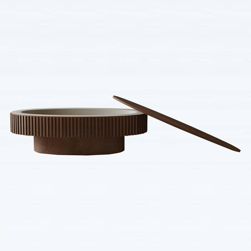 Modern Coffee Table with Hidden Storage,for Living Room,Bedroom,Apartment or Office