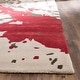 preview thumbnail 4 of 6, SAFAVIEH Handmade Soho Splash Modern Abstract Beige Wool Rug