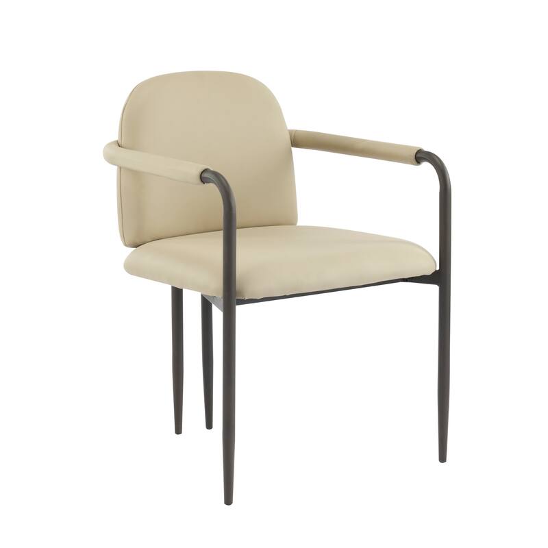 Upholstered Arm Chair Dining Chairs (Set of 2)