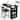 Dining Table Set for 2, Kitchen Bar Table and Chairs for 2 - 47.83x23.62x36.02in