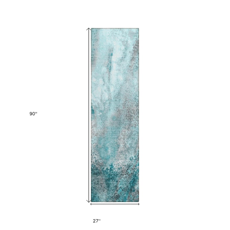 Lalu Modern Art-Inspired Weather Resistant Modern Chic Outdoor Rug