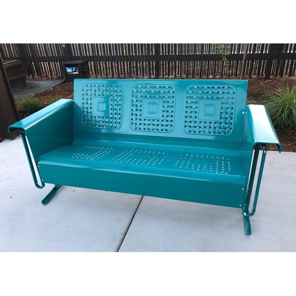 Top Product Reviews For Bates Sofa Glider In Turquoise 26565494 Overstock