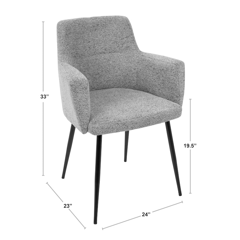 Carson Carrington Duved Contemporary Dining and Accent Chair (Set of 2)