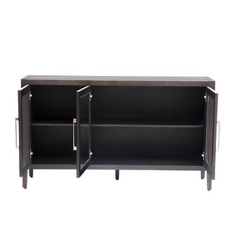 Glass Door Cabinets Entryway Console Tables Rectangular Entryway Table ...