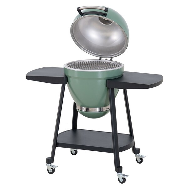 Sunjoy Kamado-Style Egg Charcoal Grill - On Sale - Bed Bath