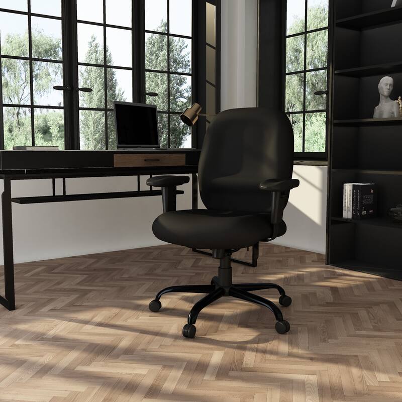 Boss Office Products Black Heavy Duty Task Chair