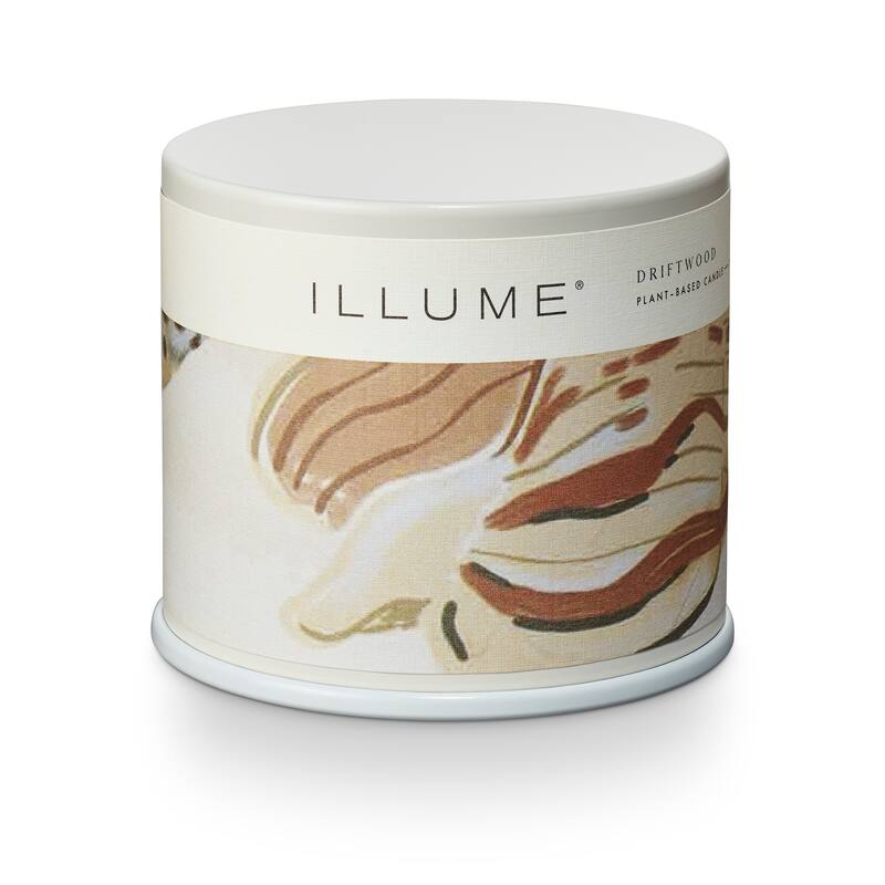ILLUME Beautifully Done Driftwood Demi Vanity Tin Candle - Vanity Tin