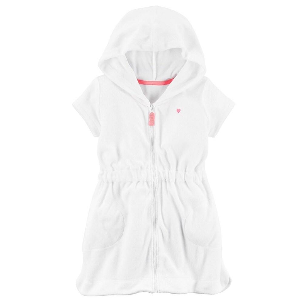 zipper swim cover up