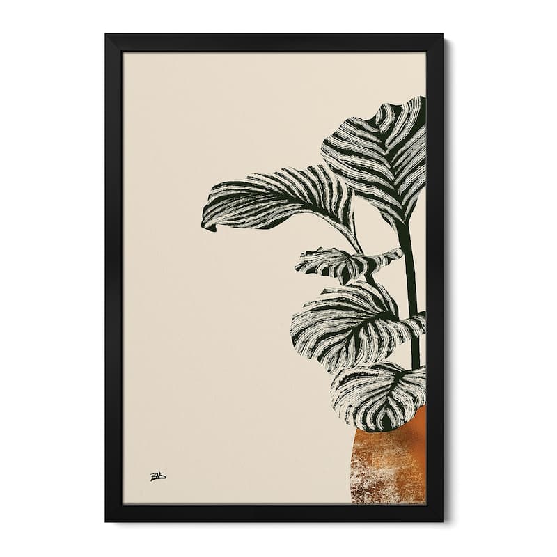 Calas I (bronze) Premium Framed Poster by Bria Nicole - Black - 24x32x1