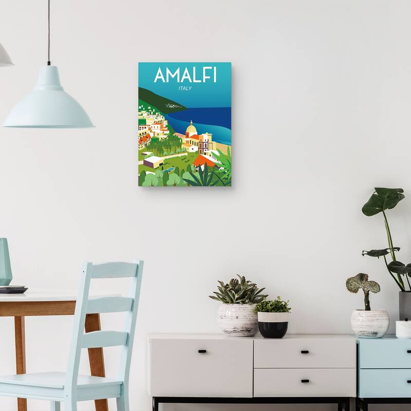 Amalfi Canvas Art Print