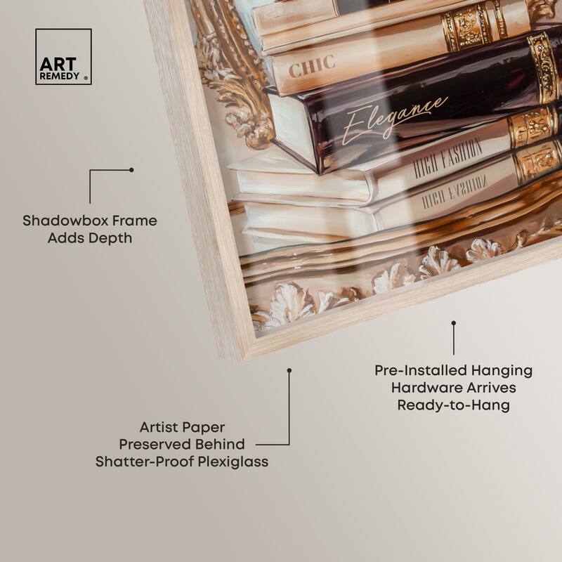 Elegant Glam by the Mirror Shadowbox by Art Remedy
