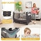 preview thumbnail 6 of 34, 4 in 1 Portable Pack and Play Baby Nursery Center with Bassinet - 41" x 28.5" x 31.5"