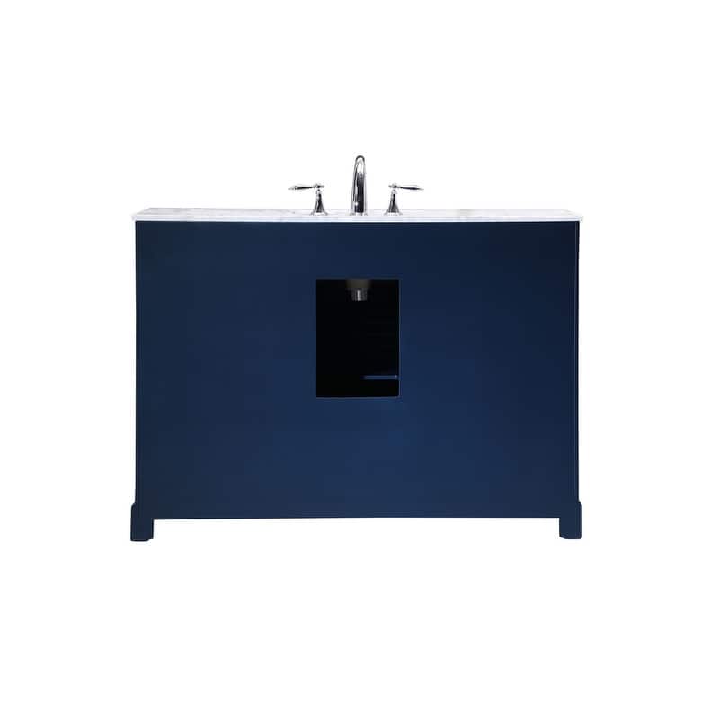 Contemporary 48" Single Bathroom Vanity Set