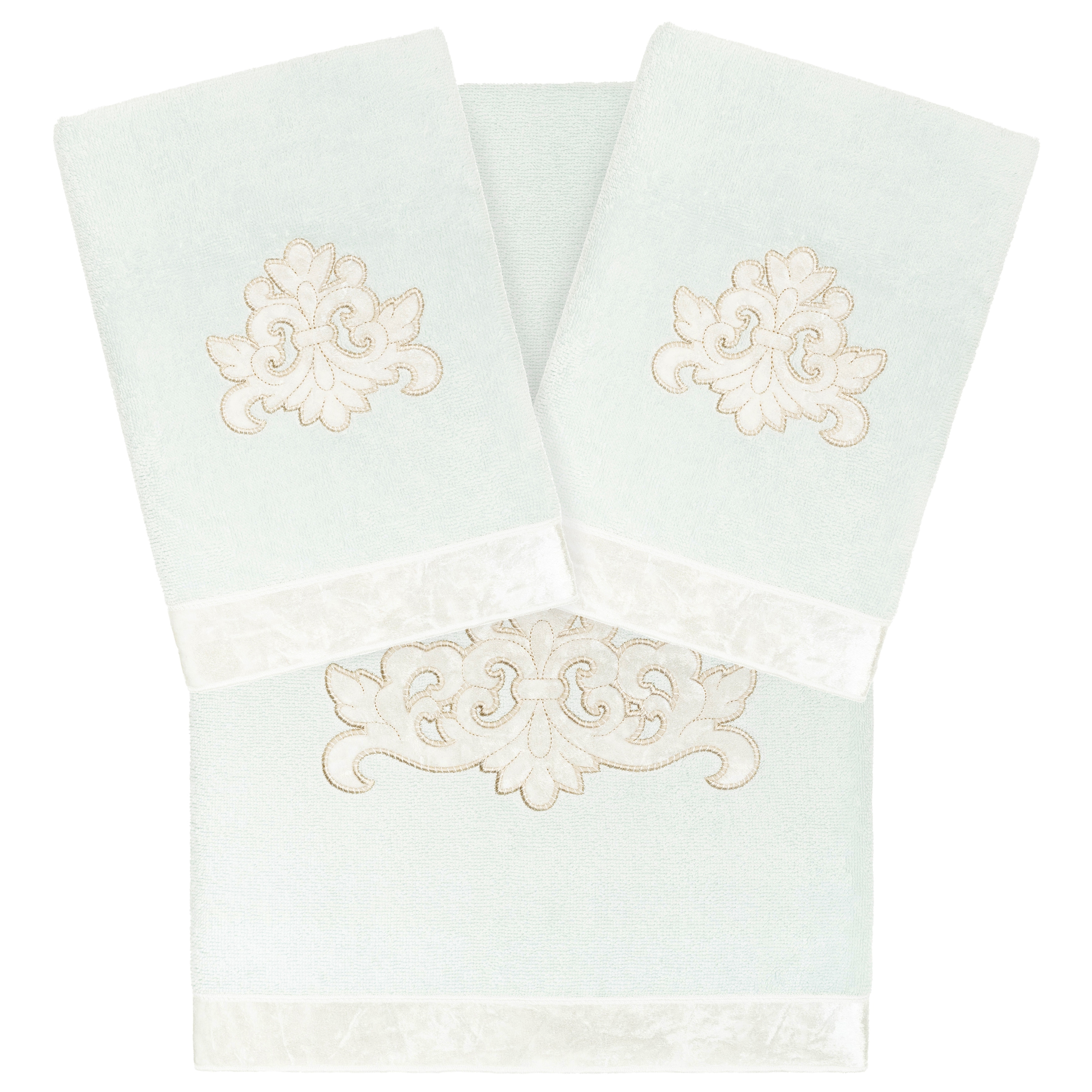Authentic Hotel and Spa Turkish Cotton May 3 PC Towel Set