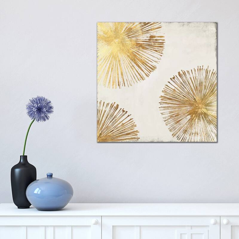 iCanvas "Gold Star II" by PI Galerie Canvas Print - 18x18x1.5