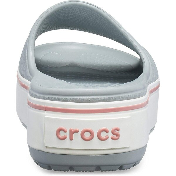 crocs women's crocband platform slide sandal