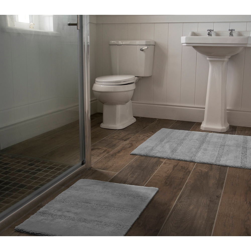 US States Design 3 Piece Bathroom Rugs Set - Non-Slip Ultra Thin Bath Rugs  for Bathroom Floor - Washable Bathroom Mats Set - On Sale - Bed Bath &  Beyond - 32732874